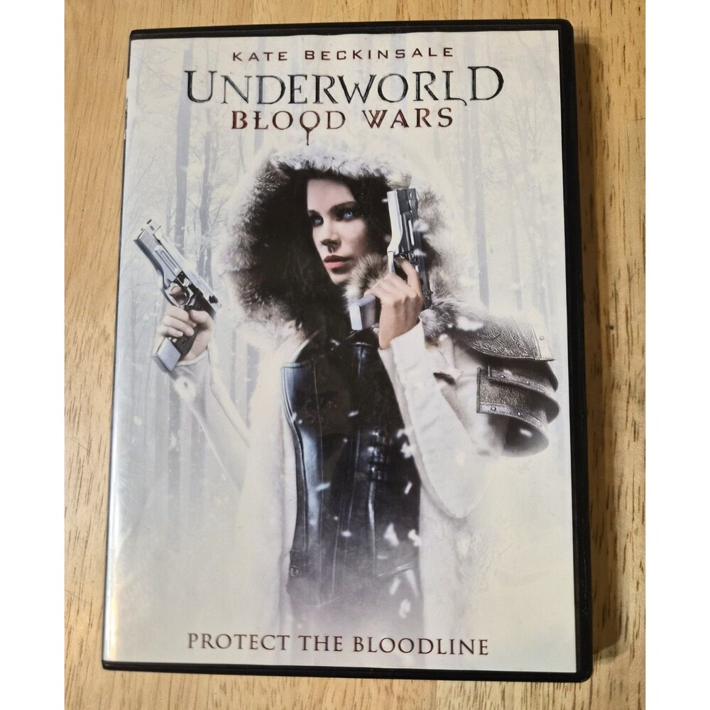 Underworld: Blood Wars (DVD, 2017) Kate Beckinsale - Horror Action - Very Good